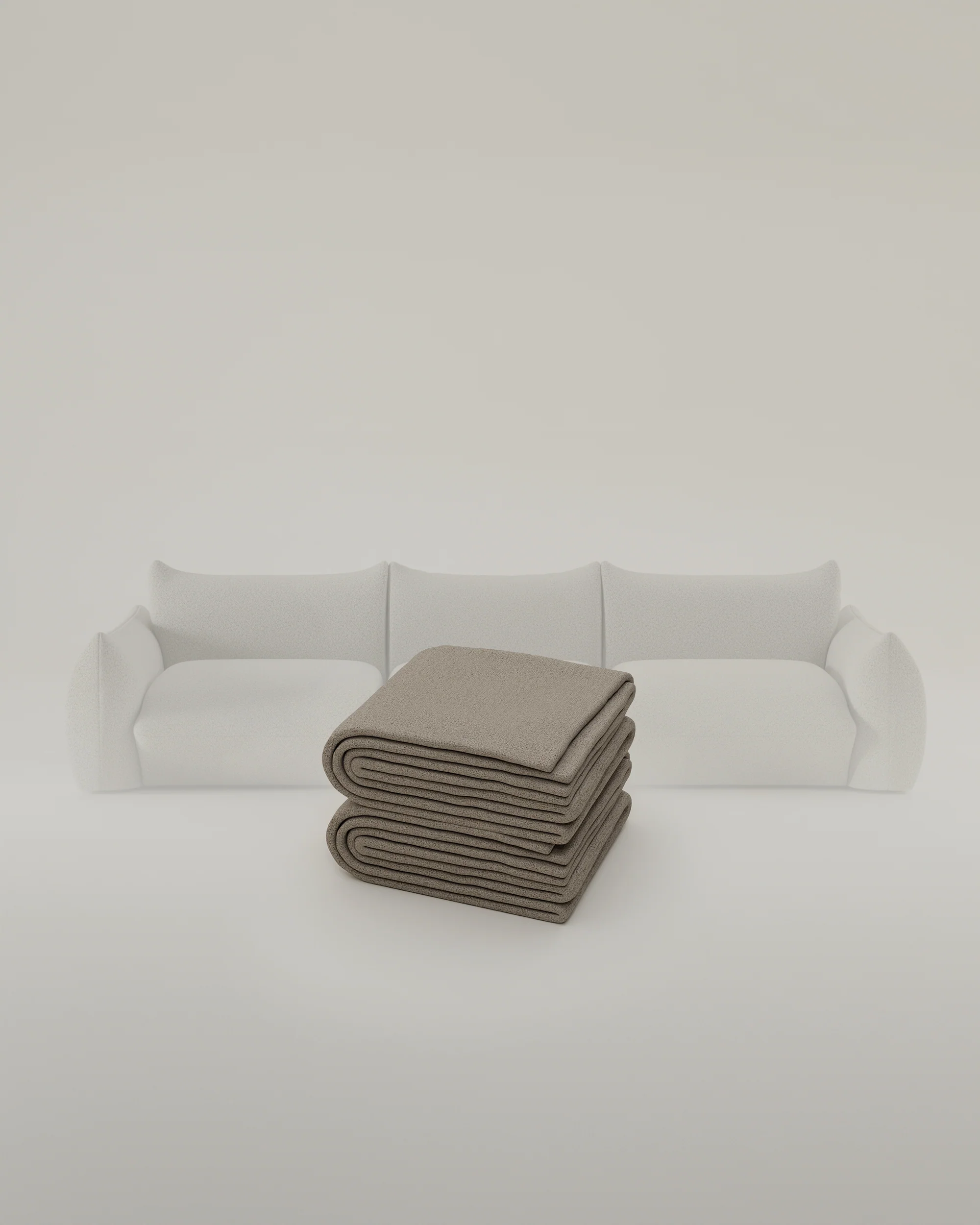 Stoffbezug - Modulares Sofa Luma 3-Sitzer mit Schlaffunktion - Image 41