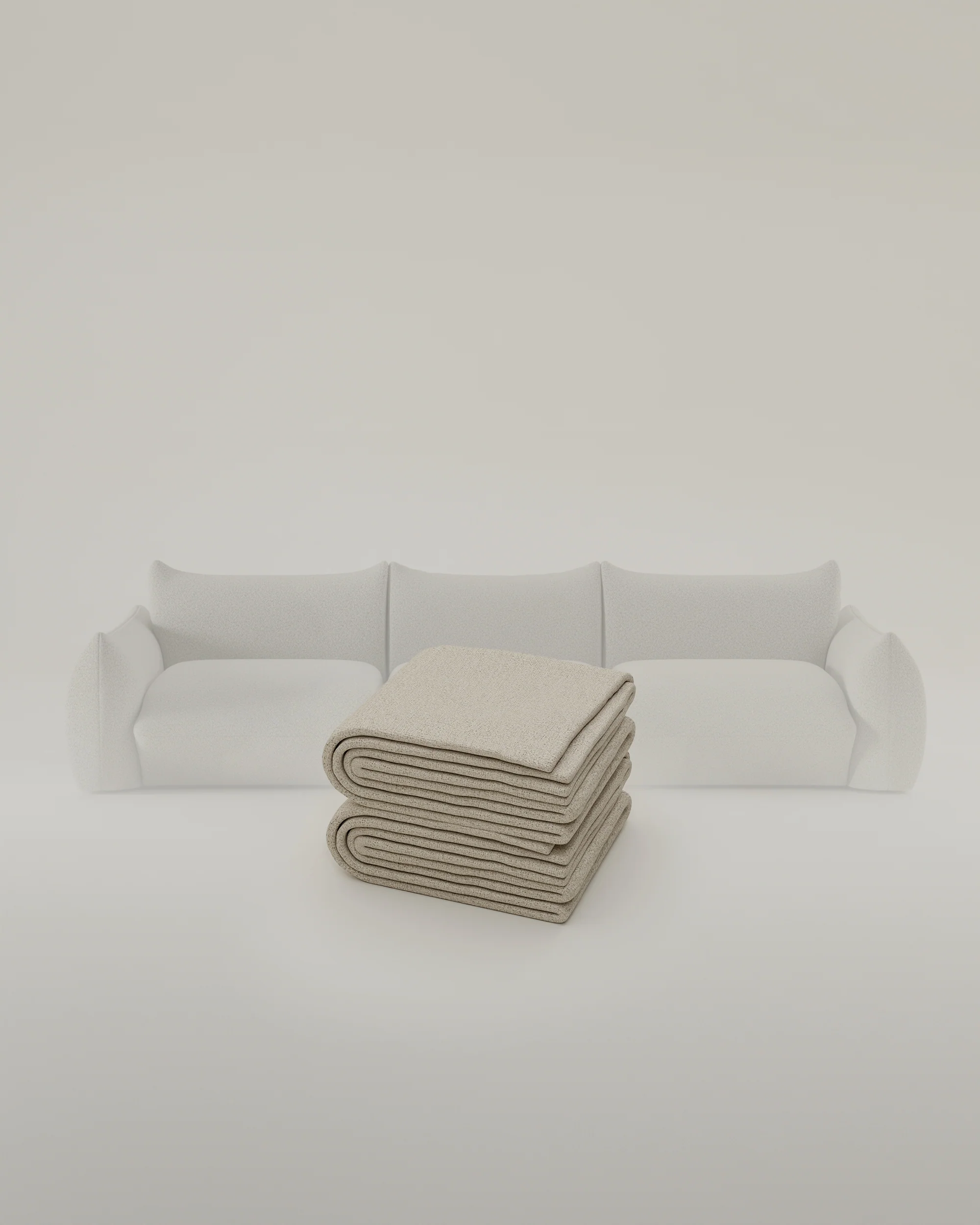 Stoffbezug - Modulares Sofa Luma 3-Sitzer mit Schlaffunktion - Image 52