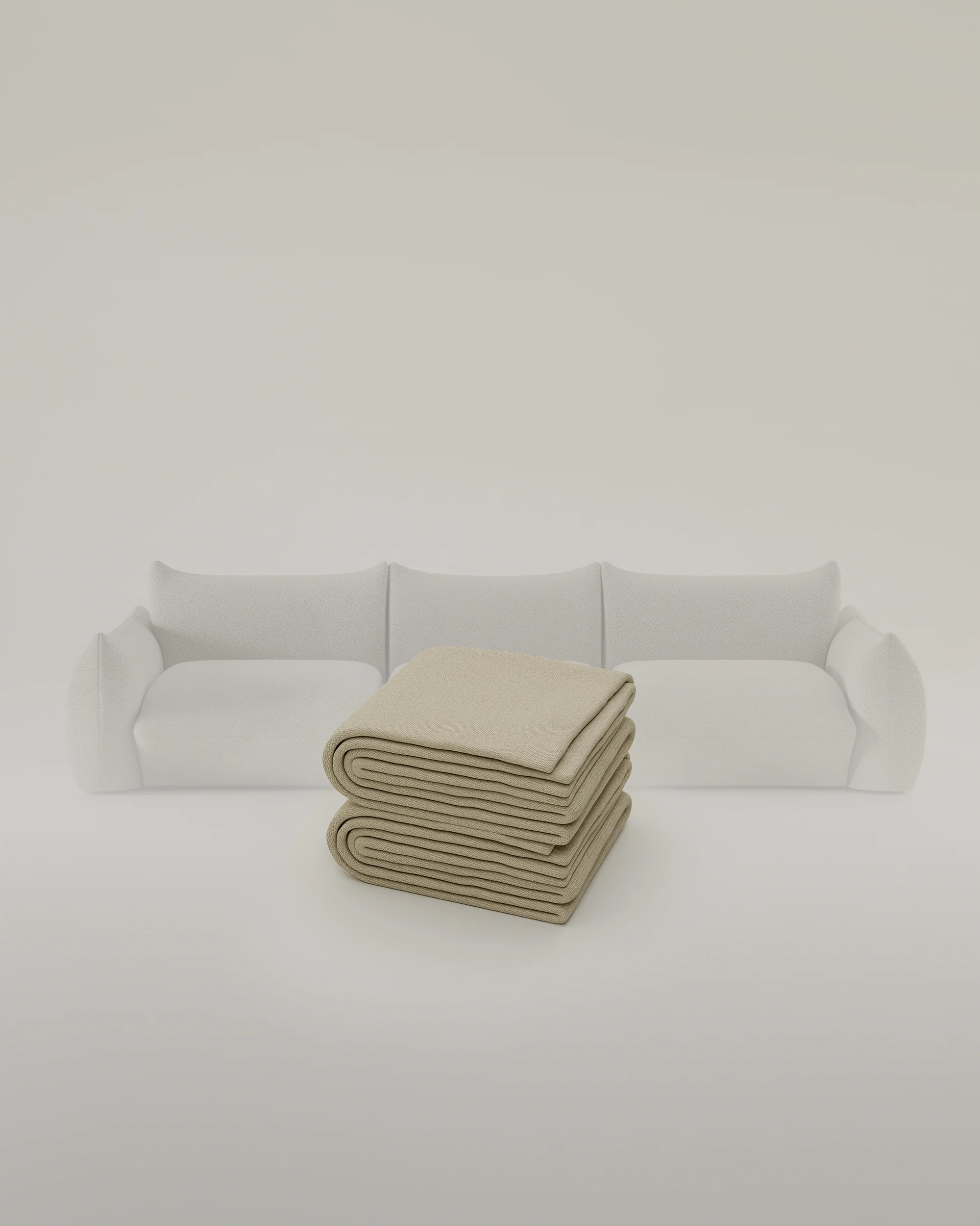 Stoffbezug - Modulares Sofa Luma 3-Sitzer mit Schlaffunktion - Image 58