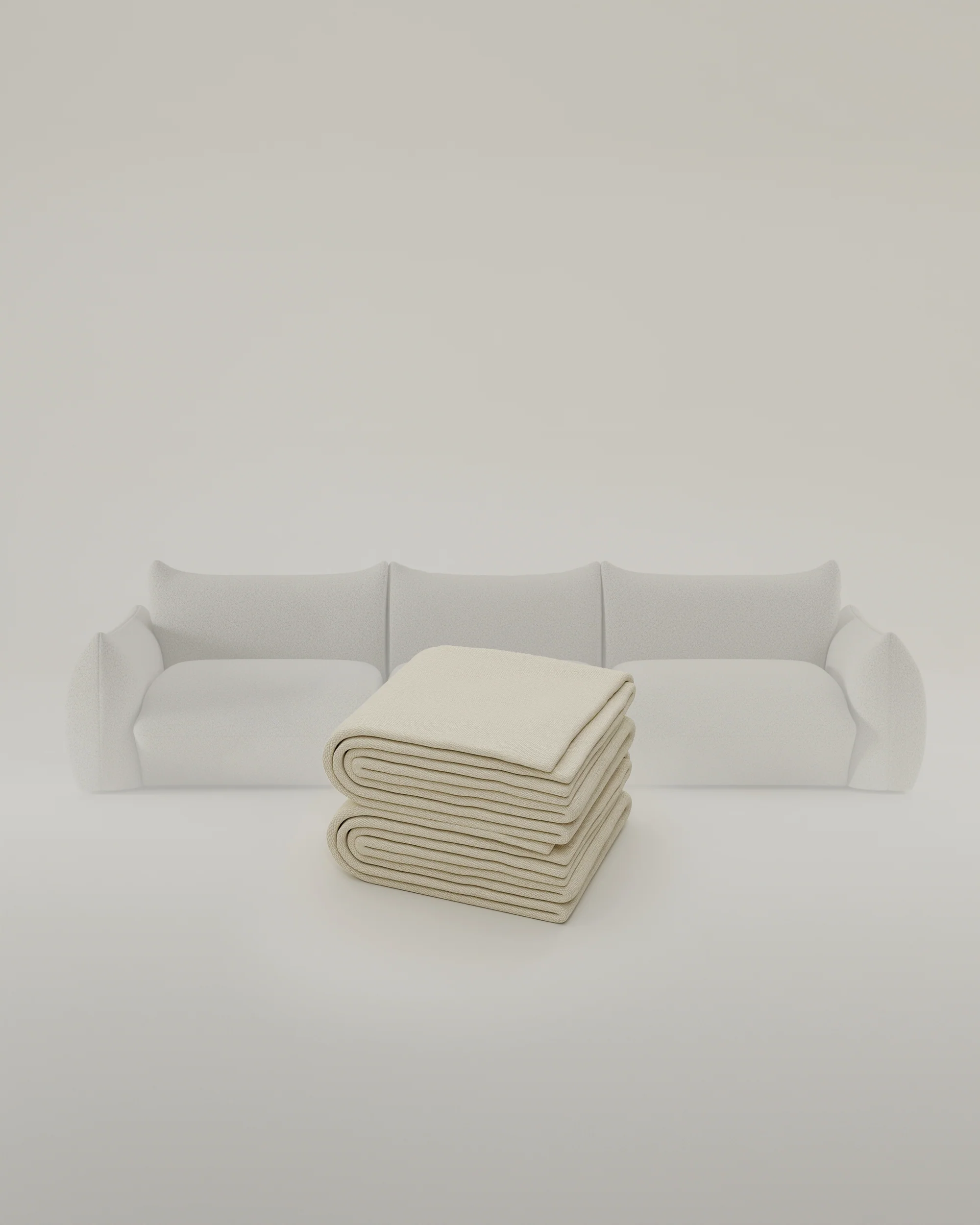 Stoffbezug - Modulares Sofa Luma 3-Sitzer mit Schlaffunktion - Image 60