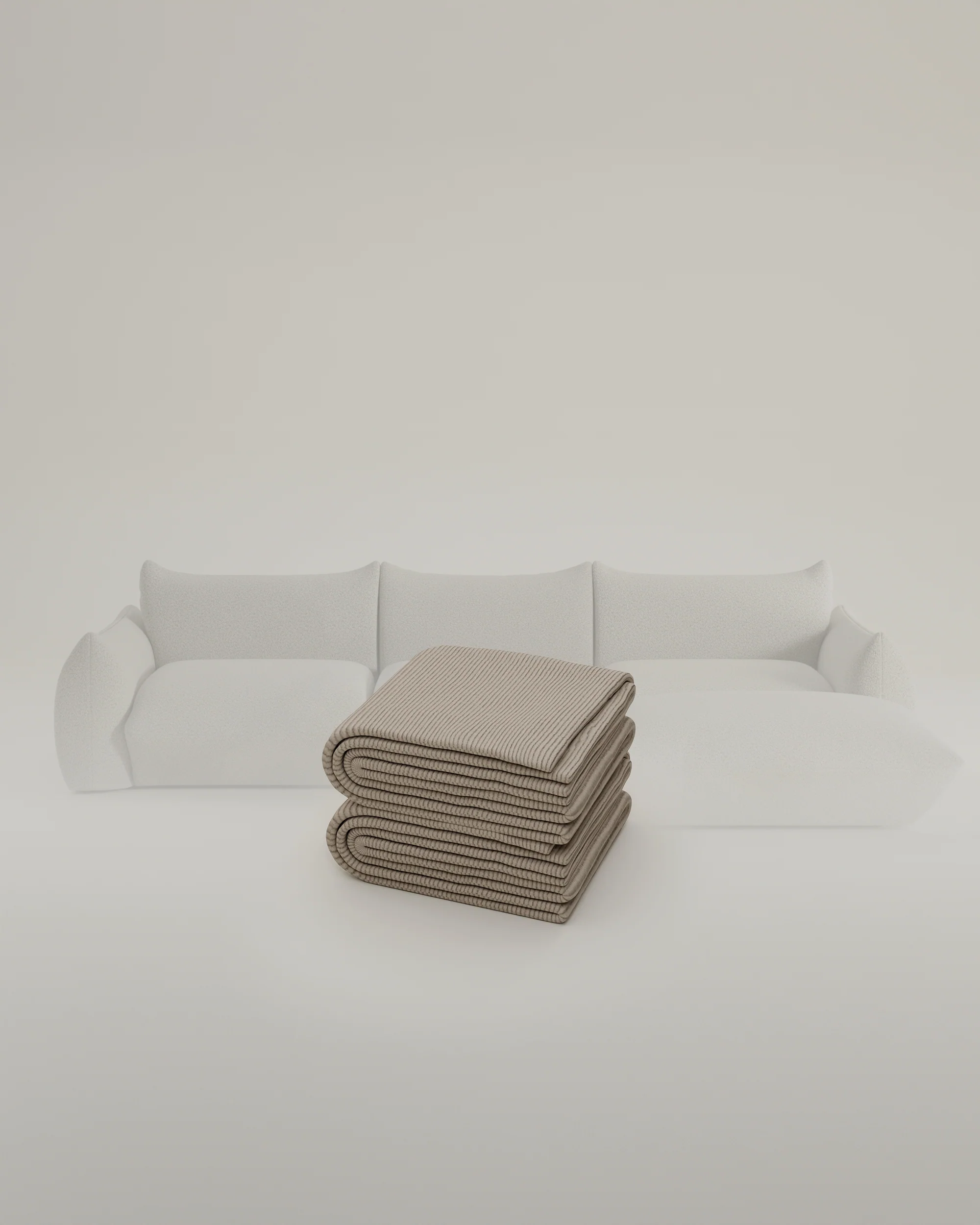 Stoffbezug - Modulares Sofa Luma L 4-Sitzer mit Schlaffunktion - Image 32