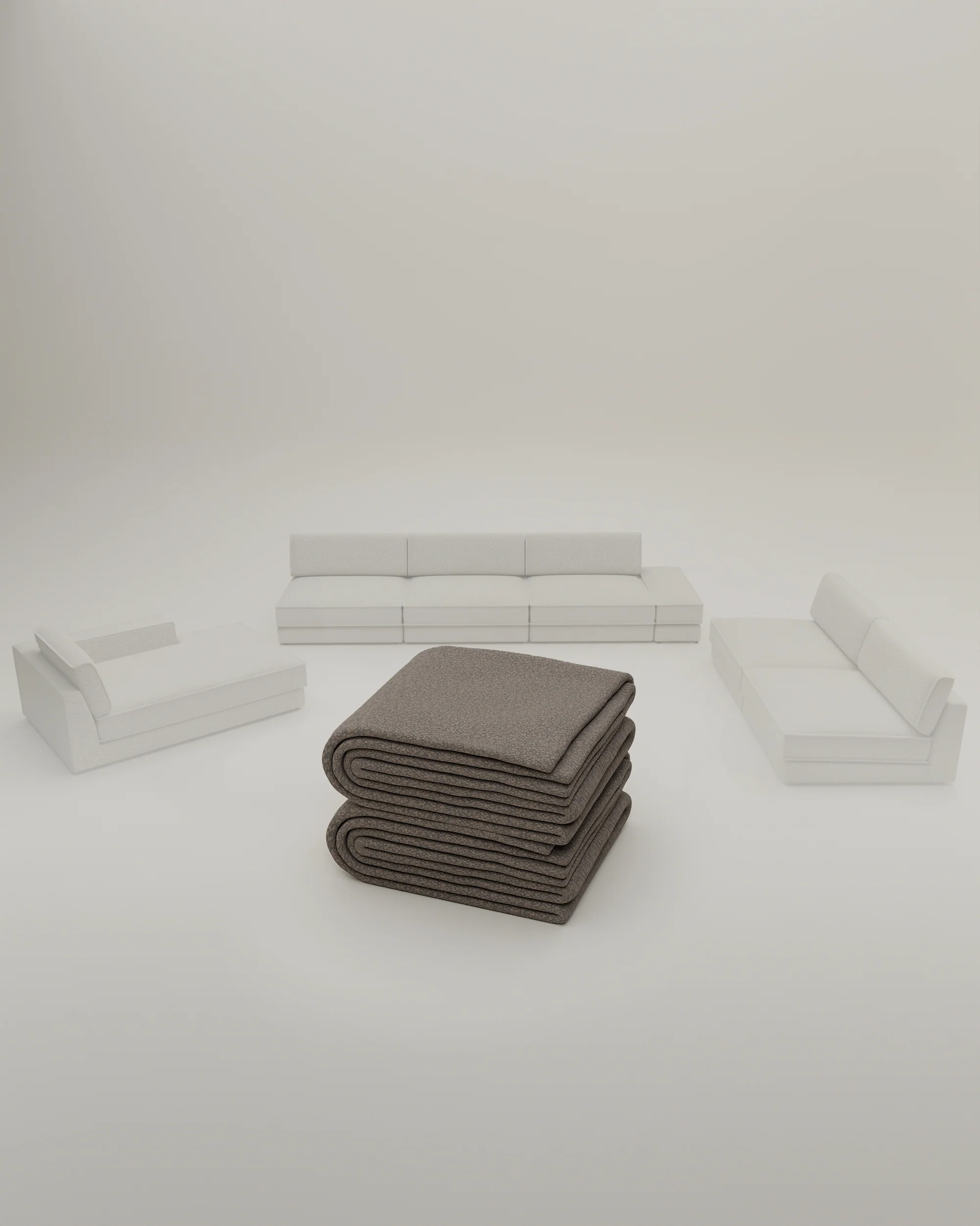 Stoffbezug - Modulares Sofa Terra U-Form / Wohnlandschaft mit Schlaffunktion - Image 17