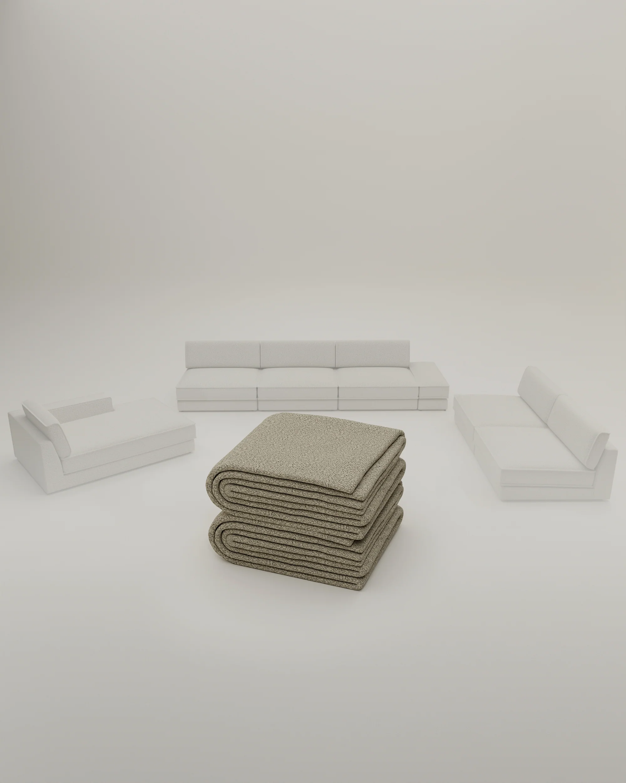 Stoffbezug - Modulares Sofa Terra U-Form / Wohnlandschaft mit Schlaffunktion - Image 21