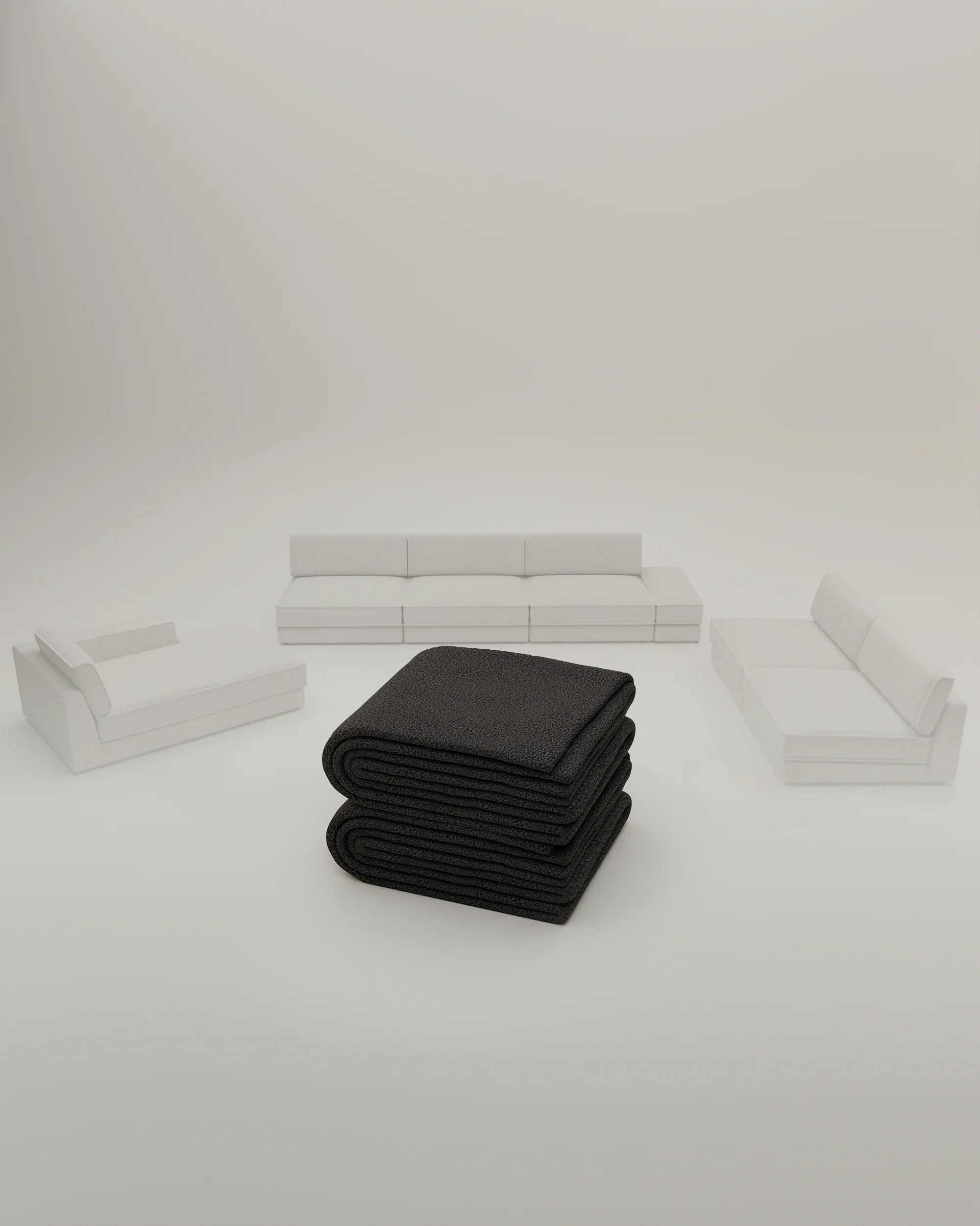 Stoffbezug - Modulares Sofa Terra U-Form / Wohnlandschaft mit Schlaffunktion - Image 33