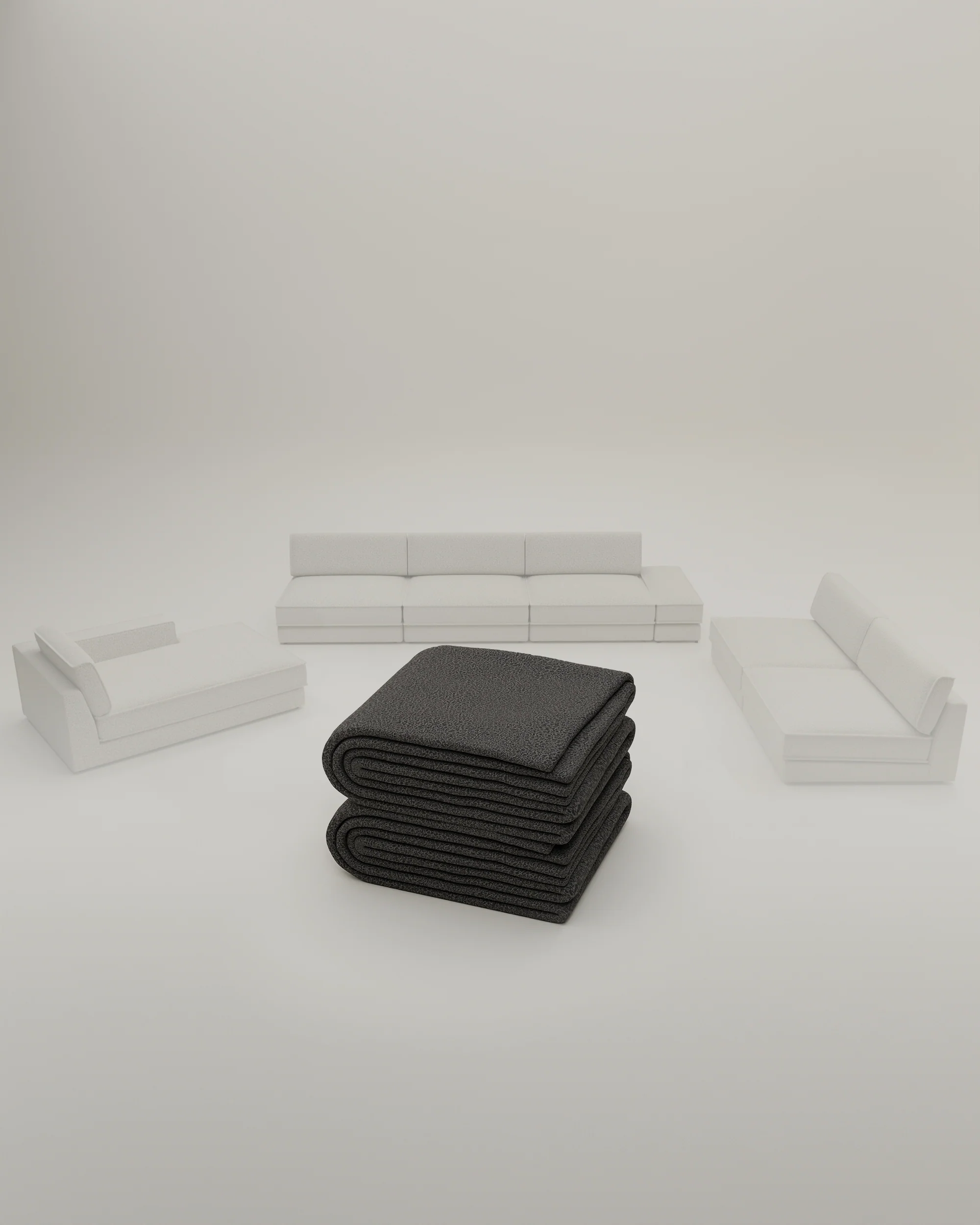 Stoffbezug - Modulares Sofa Terra U-Form / Wohnlandschaft mit Schlaffunktion - Image 37
