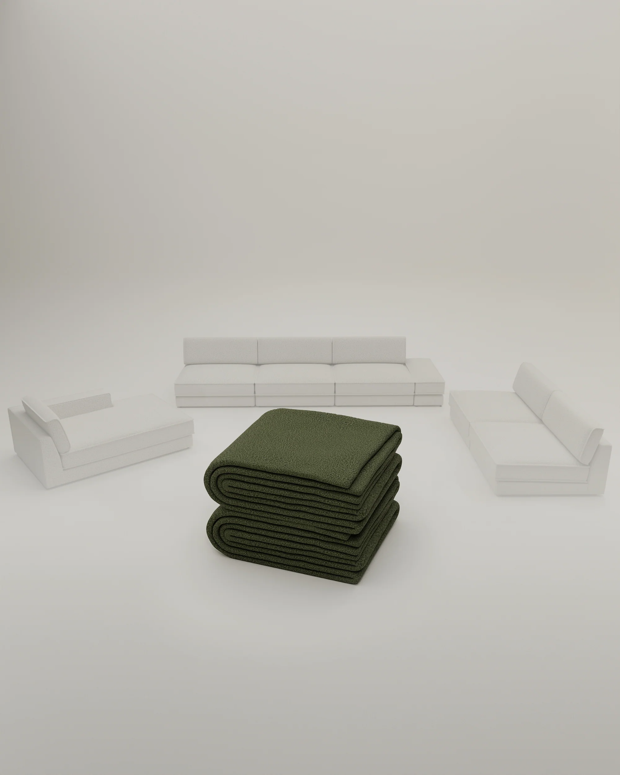 Stoffbezug - Modulares Sofa Terra U-Form / Wohnlandschaft mit Schlaffunktion - Image 40