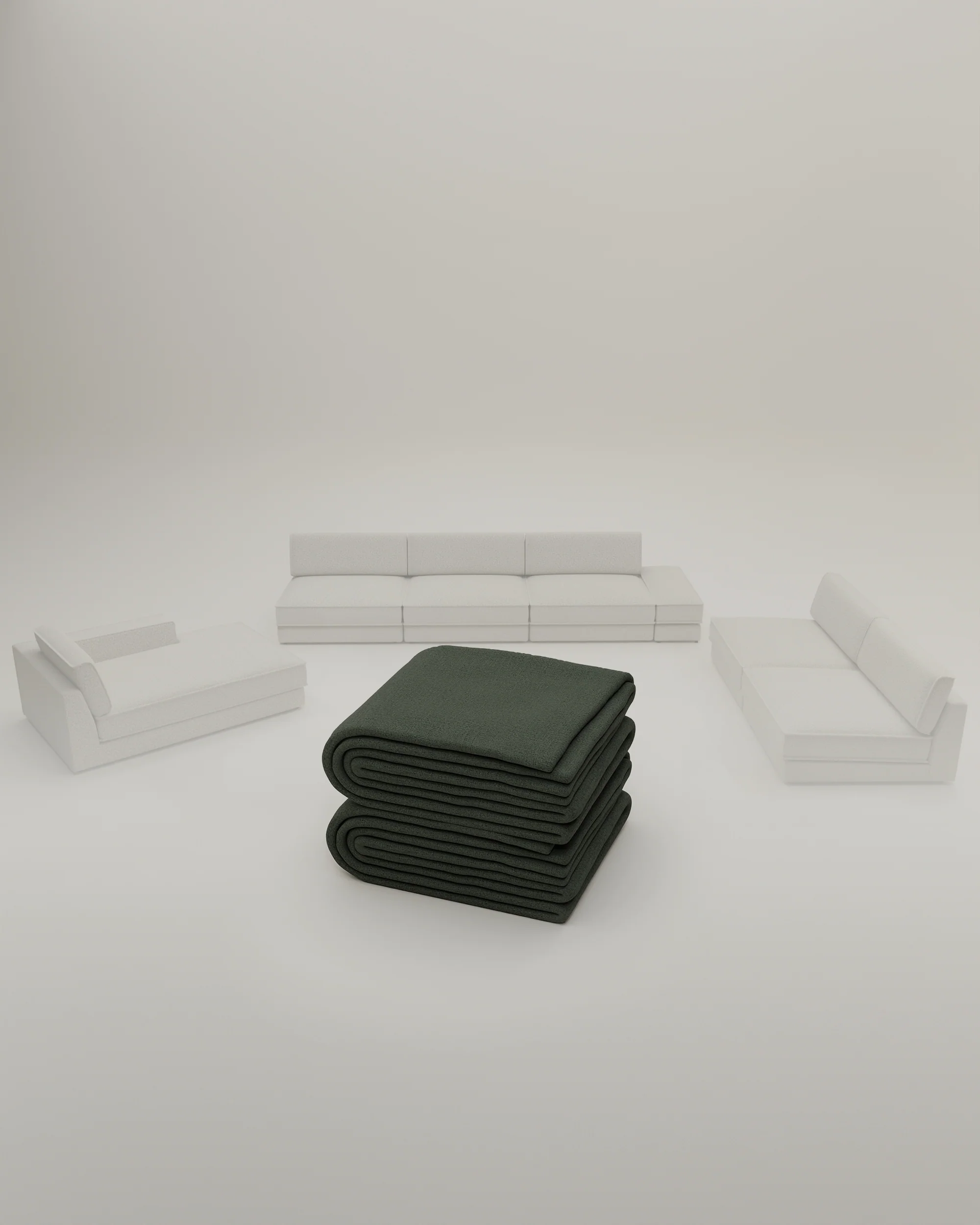 Stoffbezug - Modulares Sofa Terra U-Form / Wohnlandschaft mit Schlaffunktion - Image 48