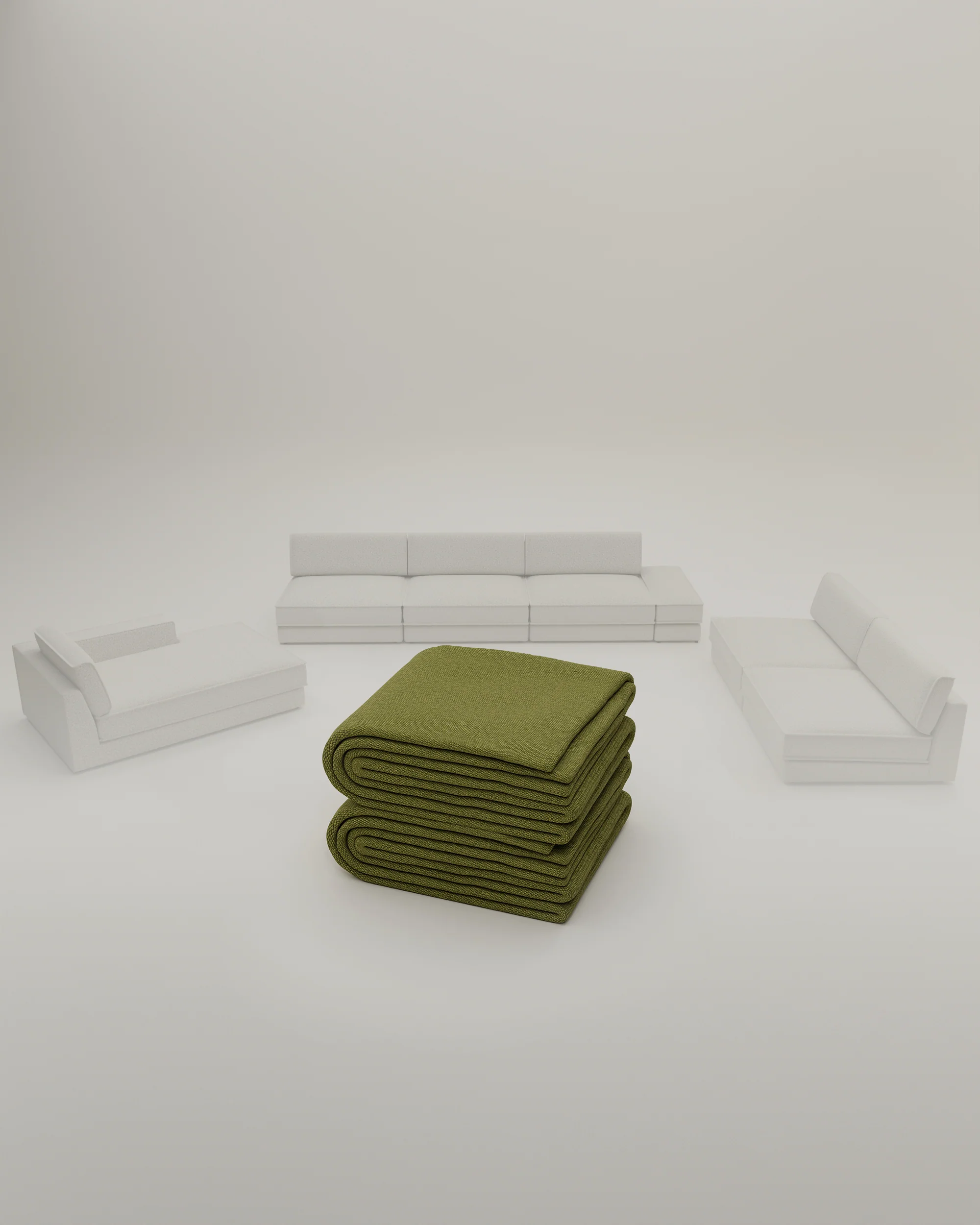 Stoffbezug - Modulares Sofa Terra U-Form / Wohnlandschaft mit Schlaffunktion - Image 64
