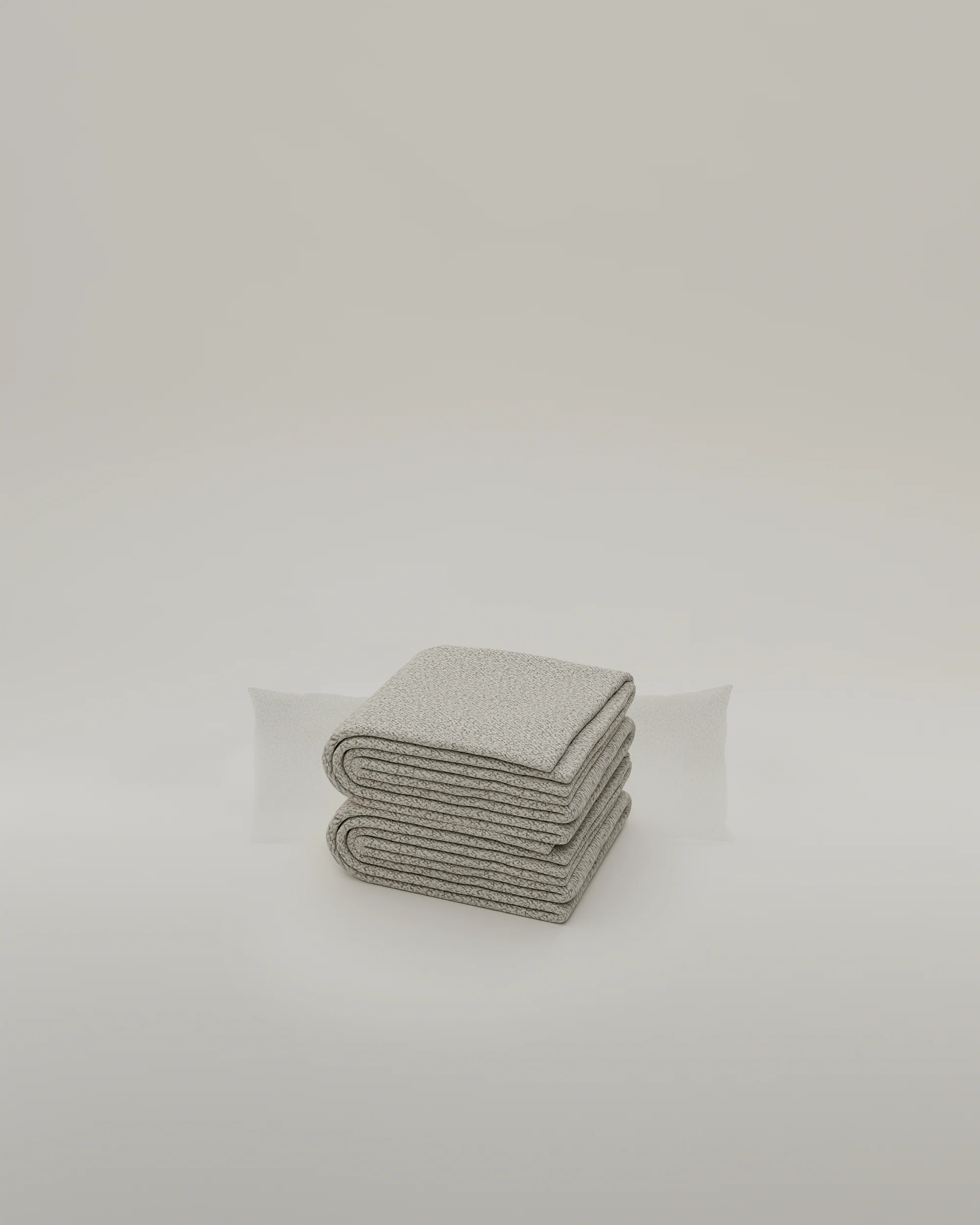 Stoffbezug - Nierenkissen Stoff Bouclé - Image 10